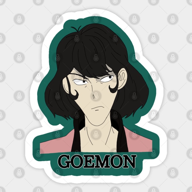 Goemon Ishikawa XIII Sticker by Beck’s Randoms